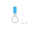 Te Connectivity Ring Terminal, 5/16 in Stud Size, 14 AWG, 300 V, Nylon Insulated, Blue 8-328998-1 - alternate 4